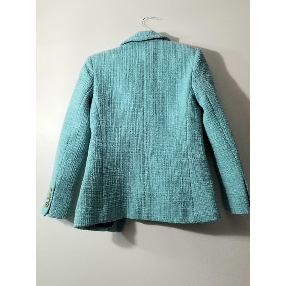 Saint Laurent monogram button wool blend jacket women - Picture 7 of 7